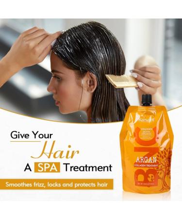 Karseell BNC Collagen Hair Treatment Mask 16.90 Oz 500ml Deep Repair Conditioner Argan Oil Collagen Hair Mask for Dry Damaged Hair All Hair Types - Buy Online on GoSupps.com