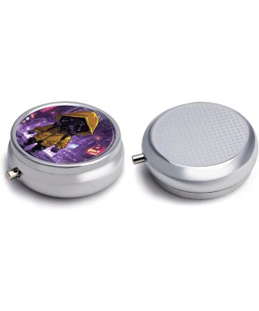 Travel Pill Box - 3 Compartment Portable Medicine Organizer | Yellow Hoodie Design for Purse & Pocket - Buy Online on GoSupps.com