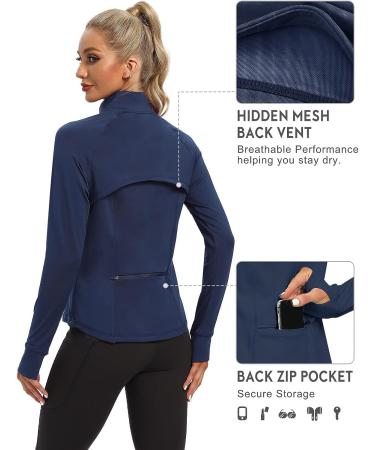 Hiverlay Women's Thermal Quarter Zip Pullover - Navy, Large - Buy Online on GoSupps.com