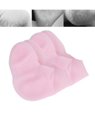 Buy 2 Pairs of Slip-Resistant Silicone Gel Socks - Moisturizing & Breathable Pedicure Socks for Men & Women (Sizes L & S) - Buy Online on GoSupps.com