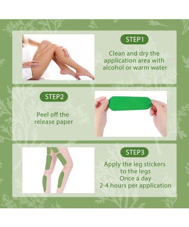 HerbalLegs Cellulite Reducing Patches - Firming & Lifting Thigh Stickers - 2 Boxes/60pcs - Buy Online on GoSupps.com