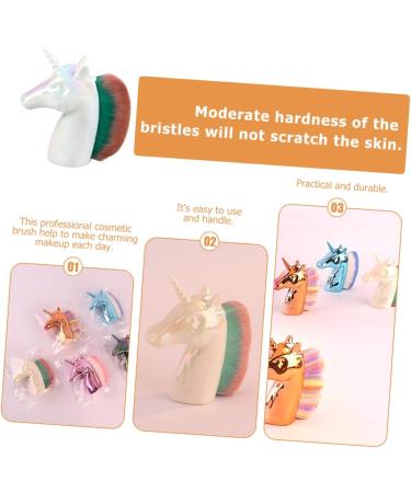 Ipetboom Nail Dust Cleaning Loose Powder Beauty Brush Nail Clean up Pen Nail Cleaner Makeup Brush Nail Cleaning Brush Mineral Foundation Powder Couple Toys Plastic Foundation Brush Make up 8.8x8x3.3cm Assorted Color - Buy Online on GoSupps.com