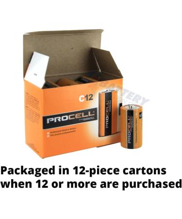 C12 PROCELL Professional Alkaline Battery - 12 Count | Long-Lasting Power for All Devices | Buy Internationally - Buy Online on GoSupps.com