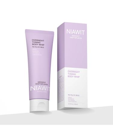 Overnight Toning Body Whip For Loose Crepey Skin on Arms Thighs & Belly | Firming Moisturizing & Anti-Wrinkle Night Cream to Improve Tone While You Sleep 4.23 fl.oz 4.23 Fl Oz (Pack of 1)