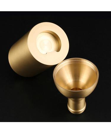 Luofeng Fashion Brass Toothpick Holder - Stylish Practical Home Decoration & Durable Brass Toothpick Case - Buy Online on GoSupps.com