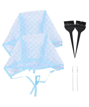 ZPFDSG Highlighting Cap 6 PCS Crochet Set Outfit Hair Dye Cap Highlight Tipping Hat 28X15X0.5CM Highlighting Kit. As Shown