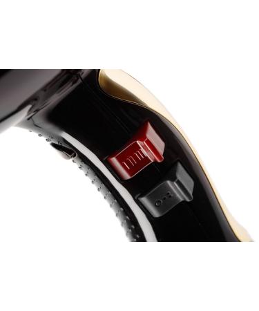 Elchim 3900 Healthy & Light Ionic Professional Hair Dryer - Lightweight 2 Concentrators Black & Gold - International Shipping Available - Buy Online on GoSupps.com