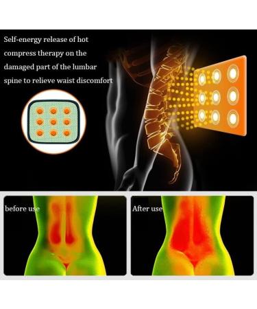 Tiiffy XL Lumbar Spine Belt - Removable Self-Warming Magnetic Therapy Support for Back Pain Relief - Buy Online on GoSupps.com