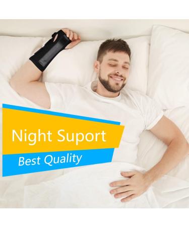JS Relievers Wrist Brace - Adjustable Carpal Tunnel Support for Left & Right Wrist | Ultra Comfortable & Protective - Size M-L - Buy Online on GoSupps.com