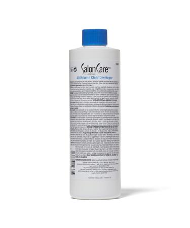 Salon Care 40 Volume Clear Developer | Maximum Lift & Superior Gray Coverage - 16 oz - Buy Online on GoSupps.com