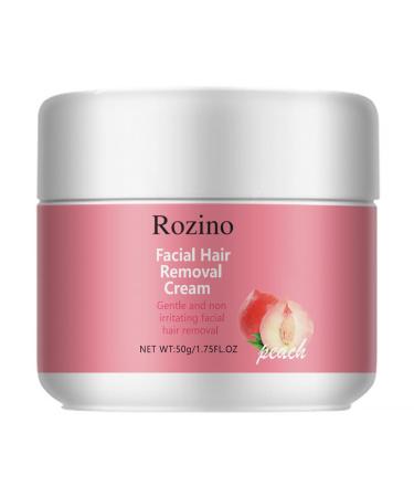 EONFAVE Facial hair remover for women fast gentle and effective depilatory cream for face hair removal in 5 minutes soothing and restorative depilatory cream for all skin types 50 g