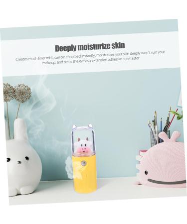 Vaguelly Cr me Hydratante Mengniu Climatiseur Personnel Humidificateur De Voiture Portable Brumisateur Pour Les Yeux Cool Visage Humidificateur Pulv risateur Mat riau Plastique Yellow Jaune - Buy Online on GoSupps.com