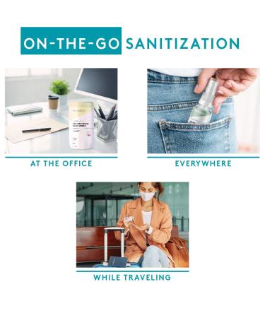 Brookstone 12 Packs - 20 Count Sanitizing Hand Wipes for Cleansing and Waterless Wash - Travel Size, 240 Wipes (Clear Fresh) - Buy Online on GoSupps.com