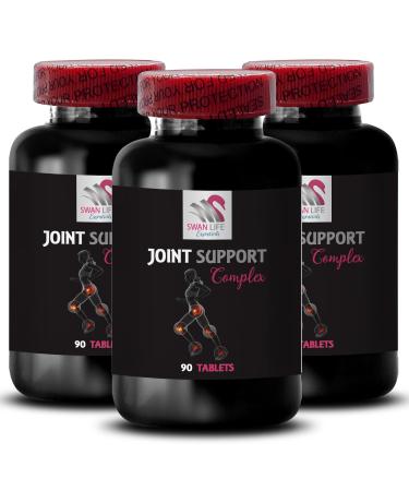 Flexibility Enhancer - JOINT SUPPORT COMPLEX - Joint Blend Supplement MSM & Boron Formula Chondroitin Sulfate Capsules Glucosamine & MSM Complex Boron Joint Support 3 Bottles 270 Tablets