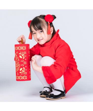 FRCOLOR 12 Pairs Tassel Hair Ball Hair Clip Hair Barrettes for Thick Hair Hanfu Hair Accessories for Kids Baby Hair Clips Metal Hair Clips Princess Artificial Fur Red Girl Child Issue Card - Buy Online on GoSupps.com