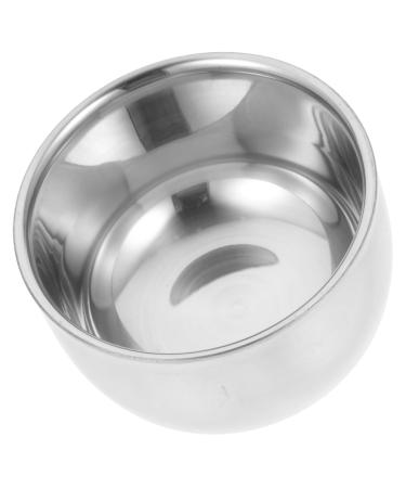 Gradeneve Bartbrush shell Razor mug made of metal Sortchable shaving shell shaving tool reusable razor cup large razor bowl round razor cup shaving shell