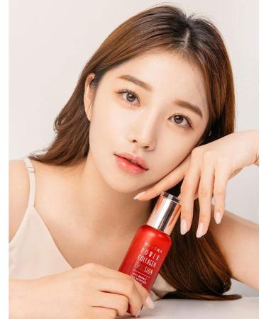ORJENA Power Collagen Toner - Anti-Wrinkles Skin Nutrition Refresh Hydrolyzed Collagen Gonidium Cartilagineum Adenosine - for All Skin Types 120ml Net Wt - Buy Online on GoSupps.com