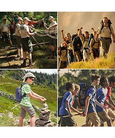Boys Convertible Hiking Pants | Lightweight Quick Dry Zip Off | UPF 50+ Cargo Trousers Khaki 12-14 Years - Buy Online on GoSupps.com