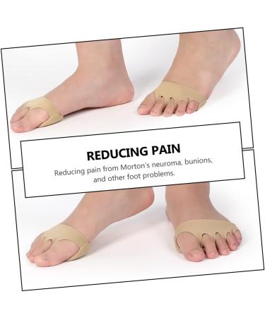 Buy Gatuida 1 Pair Heels Foot Pads - Non-Slip Five Toes Cushion Inserts for Forefoot Support & Comfort - International Shipping Available - Buy Online on GoSupps.com