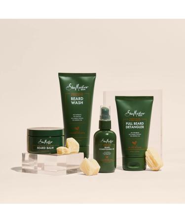 SheaMoisture Men's Beard Balm - Shea Butter & Maracuja Oil for Flawless Beard - 2 Pack 4 Oz Ea - Buy Online on GoSupps.com