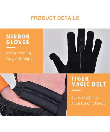 1 Pair Rehabilitation Robotic Gloves Adjustable Strength Settings Finger Orthosis for Hempiplegia Stroke Paralysis Arthriti Patient Physical Reabilitech Therapy(Size:Size XXL) - Buy Online on GoSupps.com