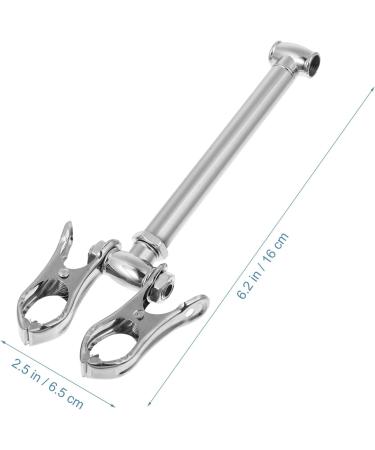 Buy Moxibustion Clip Mugwort Burner - Stainless Steel Moxa Stick Holder 16x6.5 cm for Moxa-Sticking Support - Buy Online on GoSupps.com