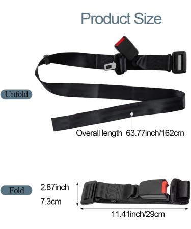 Pregnancy Seat Belt Adjuster for Comfort & Safety - Essential Maternity Car Accessory for Protecting Unborn Baby - Black - Buy Online on GoSupps.com