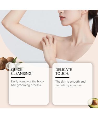 Nbzsmlkn No Shave Hair Removal Cream Hydrates and Nourishes the Skin Makes it Soft and Protected After Hair Removal Fast and Mild 2 pieces - Buy Online on GoSupps.com