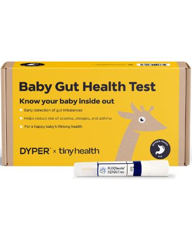 DYPER Baby Gut Health Test Kit | at Home Digestive Health Testing Kit for Microbiome Balance | Biomarker Testing for Eczema  Allergy  Asthma  Metabolic Health  & Food Sensitivity | Newborn to 3 Years
