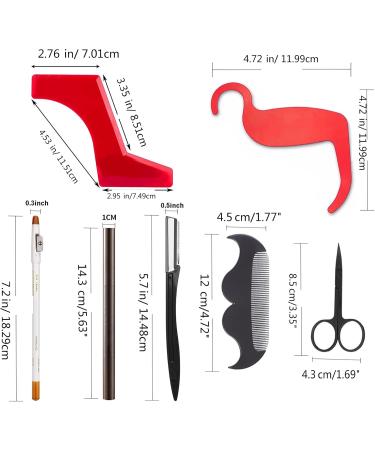 MCAORI Achieve Perfect Makeup with this Versatile Stencil Set for Face Cheek and Nose 6# - Buy Online on GoSupps.com