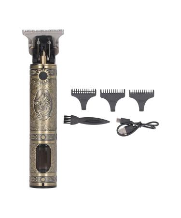 Buy Professional Dragon Head LCD Gold Hair Clipper - Easy Cleaning LCD Display 3 Combs for Outdoor Use - Buy Online on GoSupps.com