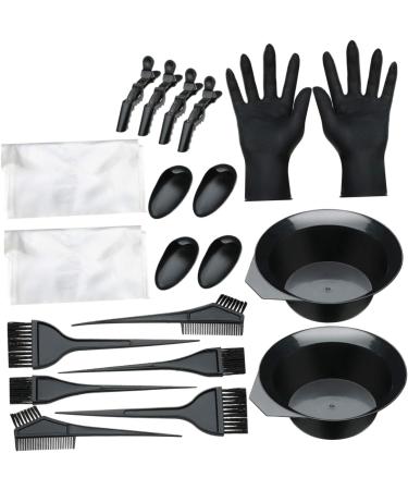 minkissy 2 Sets Hair Color Mixing Bowl Hair Mixing Spoon Diy Salon Tool Hair Tinting Tool Hair Blower Dryer Brush Beard Kits T Tool Hair Tinting Bowl and Brush Beard Cape Hair Dye Cloak - Buy Online on GoSupps.com