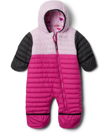 Columbia Kids Reversible Bunting Snowsuit Romper 18/24 Wild Fuchsia Aura Shark - Buy Online on GoSupps.com