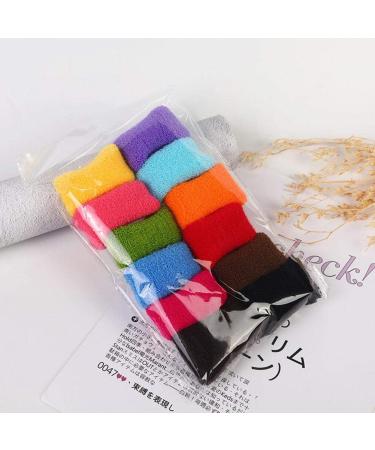 Buy 12 Pcs Stretch Hair Bands | Wide Cotton-Stretch Headbands for Thick & Curly Hair - International Shipping Available - Buy Online on GoSupps.com