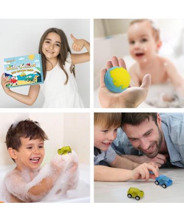Bath Bombs for Kids with Surprise Toys Inside  12 Cars Bath Bombs Gift Set for Easter Egg Halloween Christmas with Pull-Back Car Inside  Bubble Kids Bath Fizzies Ball Birthday Gifts for Boys  Girls Green - Buy Online on GoSupps.com