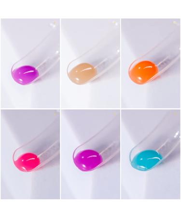 Burano Halloween Nail Extension Gel Kit - Glow in the Dark & Color Changing Poly Gel Builder Set for Nails - Buy Online on GoSupps.com