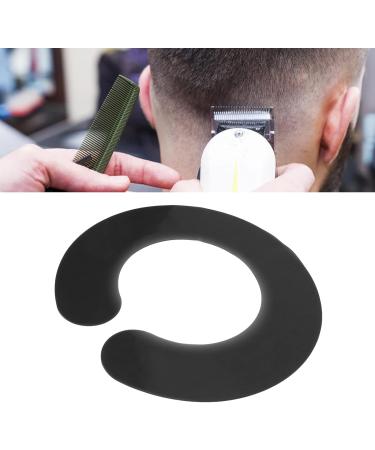 Hair Cutting Collar & Cape - Waterproof Silicone Shawl for Salon Hairdressing - Black - Buy Online on GoSupps.com