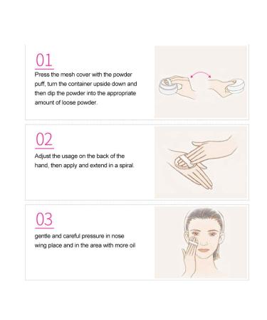 Soft Mat Loose Powder - Transparent Fixing Powder for Matte Finish Oil Control & Moisturizing Makeup (02# Ivory White) - International Shipping Available - Buy Online on GoSupps.com