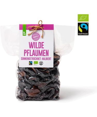PAKKA - Prunes s ch es commerce quitable bio 1 kg prunes sauvages s ch es moiti s de prunes ramass es l' tat sauvage par des petits paysans de Samarcande Ouzb kistan v g talien 1000 g Option 2 : 1 kg - Buy Online on GoSupps.com