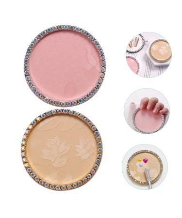 6 Pcs Nail Art Palette Set - Makeup & Nail Display Plates - Assorted Colors - Perfect for Nail Art Supplies & Resin Display - Buy Online on GoSupps.com