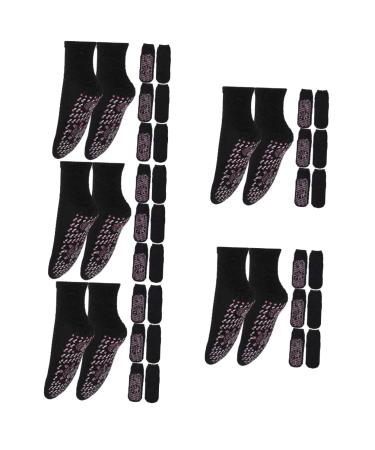 ToddMomy properties socks for women 20 pairs stocking toe warmer men sock man polyester (polyester) foot warmer physiotherapy women's socks mediumx5pcs such as shown