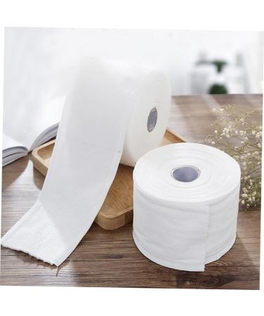 Buy Dry Wet Tissues - 2 Rolls Face Towels | White Cleansing Wipes for Instant Cleanliness | International Shipping Available - Buy Online on GoSupps.com