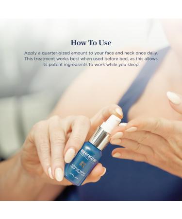 Wrinkle Repair Night Treatment | Anti-Aging Facial Serum for Sensitive Skin | Hydrating Hyaluronic Acid & Ginseng - Buy Online on GoSupps.com