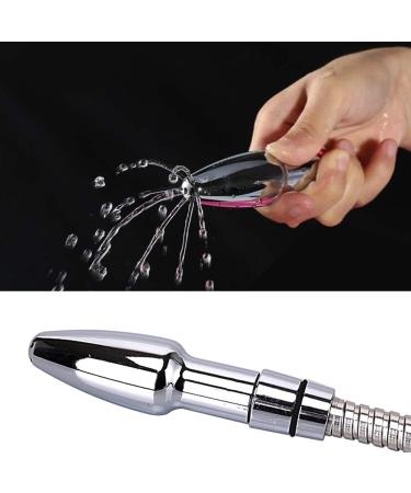 New Nozzle Clean Shower Head 2 Shower Heads 3 Aluminum Cleaner Flushing Cleansing System (Silver) - Buy Online on GoSupps.com