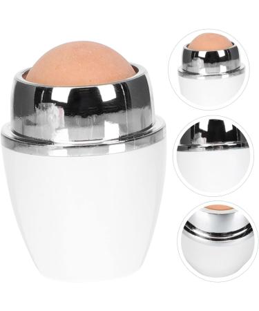 Beatifufu 1pc Facial Oil Absorbing Ball Face Cleaning Tools Face Cleaning Massager Facial Oil Control Tool 5x2.8cm White - Buy Online on GoSupps.com