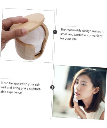 FOMIYES 1 Set Makeup Remover Pad Exfoliating Sponge Face Makeup Cleaning Pad Facial Exfoliating Pads Eye Remover Pads Bamboo Face Cleaning Pad Makeup Wipe Pads Detergent Cotton Soft - Buy Online on GoSupps.com