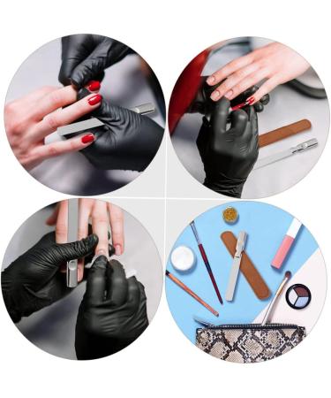 2 Sets Stainless Steel Nail File Emery Board Files Manicure Polish Tools File Manicure File Tool Nails Kits Manicure Tools Nail Polishing Strips Files Sanding Bar Handheld - Buy Online on GoSupps.com
