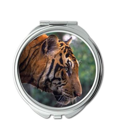 YENDOSTEEN Mirror Travel Mirror animal animal photography big cat pocket mirror portable mirror