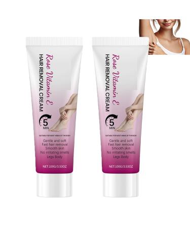 Aloe vera cr me d' pilation douce cr me d' pilation peau sensible cr mes d pilatoires ind sirables visage maison apaisement rapide indolore aisselles parties intimes jambes bras bikini (2pcs)