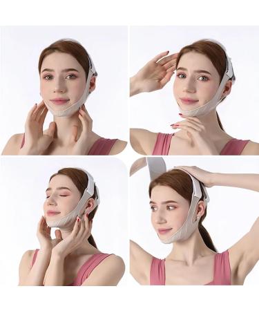 ZOPJUMA Double Chin Reducer V-line Mask Face Lifting Mask Face Slimming Band Facial Strap Chin Strap Anti-Wrinkle Face Mask for Saggy Face Skin - Buy Online on GoSupps.com